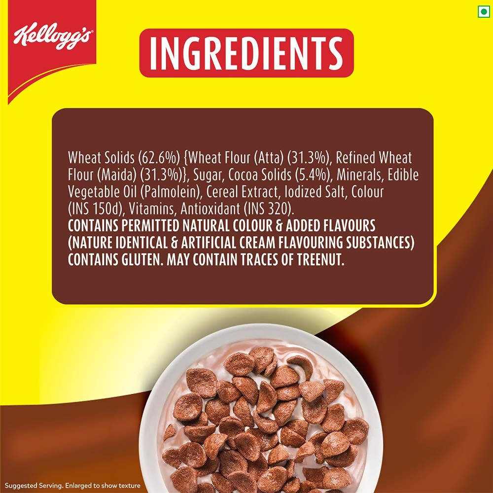 Kellogg's Chocos For Kids, Multigrain Energy, More Chocolatey, Kids Breakfast Cereal | Grab2Buy