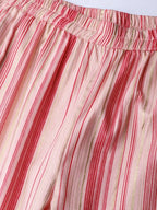 Yufta Pink and golden printed kurta with palazzo | Grab2Buy