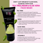 Baes Club Tea Tree Neem & Aloe Vera Face Wash | Grab2Buy