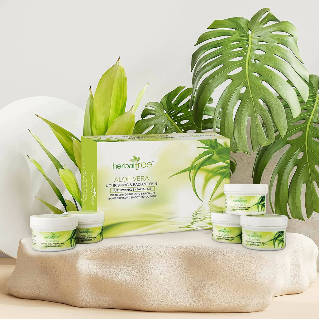 Herbal Tree Aloe Vera Facial Kit | Grab2Buy