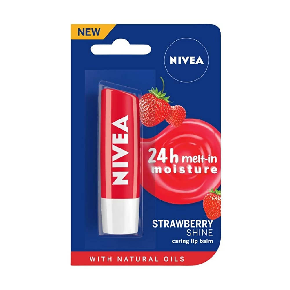 Nivea Strawberry Shine Lip Balm | Grab2Buy