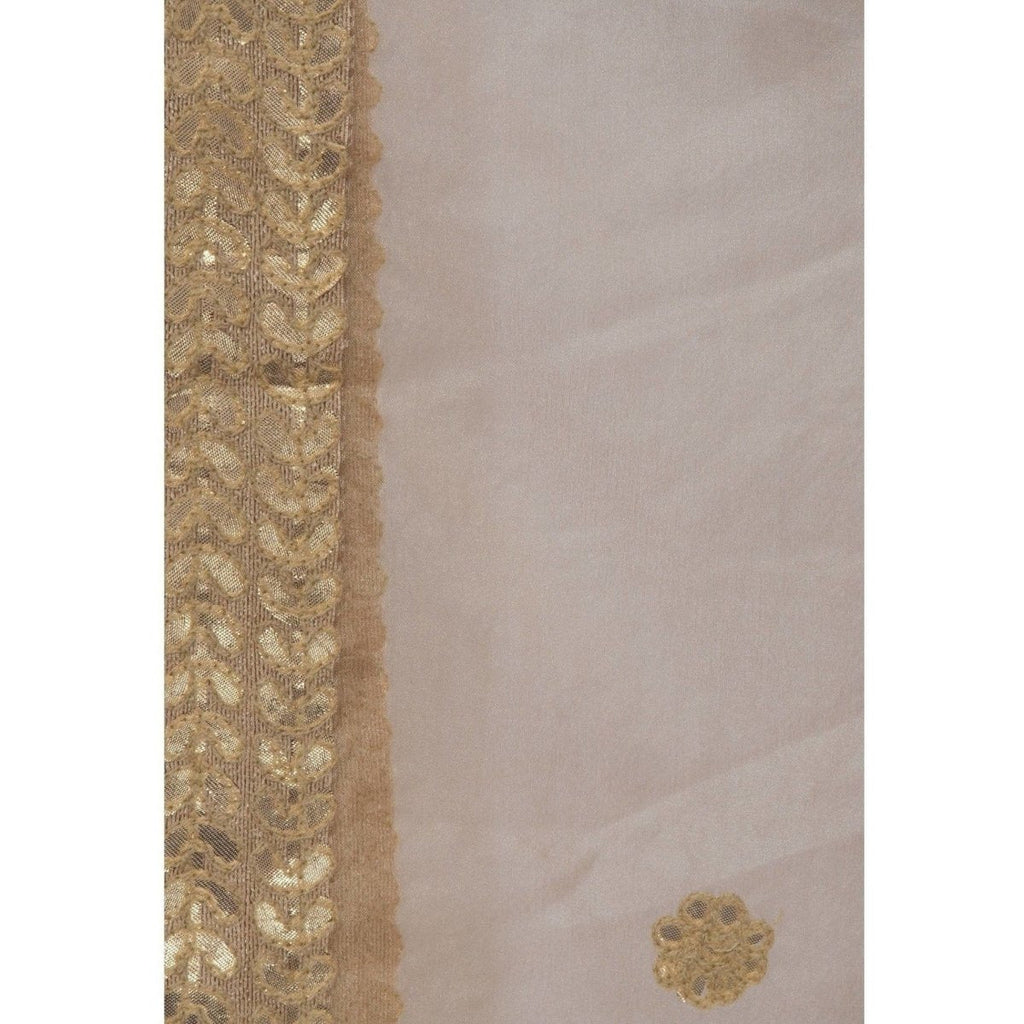 A R Silk Women's Gotta Patti Embroidery Orgenza Dupattas | Grab2Buy