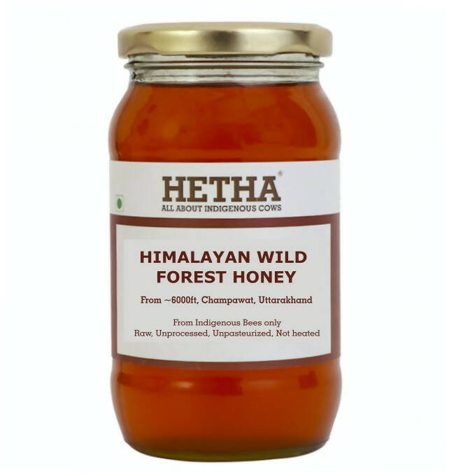 Hetha Pure Himalayan Wild Forest Raw Honey - NMR Passed | Unprocessed | Unpasteurized | Grab2Buy
