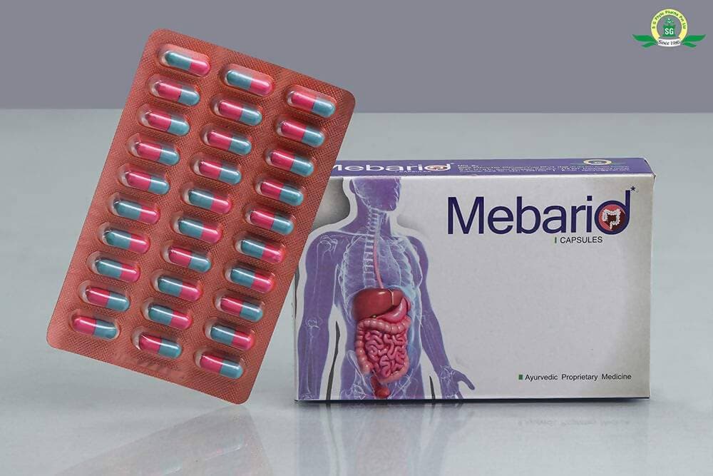 SG Phyto Pharma Mebarid Capsules | Grab2Buy