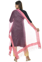 Mominos Fashion Onion Color Stone Work Dupatta | Grab2Buy