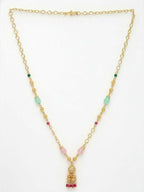 NVR Women Gold Plated Multicolour chain | Grab2Buy