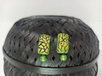Terracotta New Glam Studs With Drops-Pearl Green | Grab2Buy