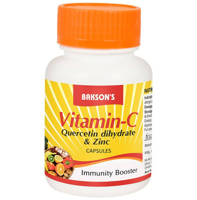Bakson's Vitamin C Plus & Zinc Capsules | Grab2Buy