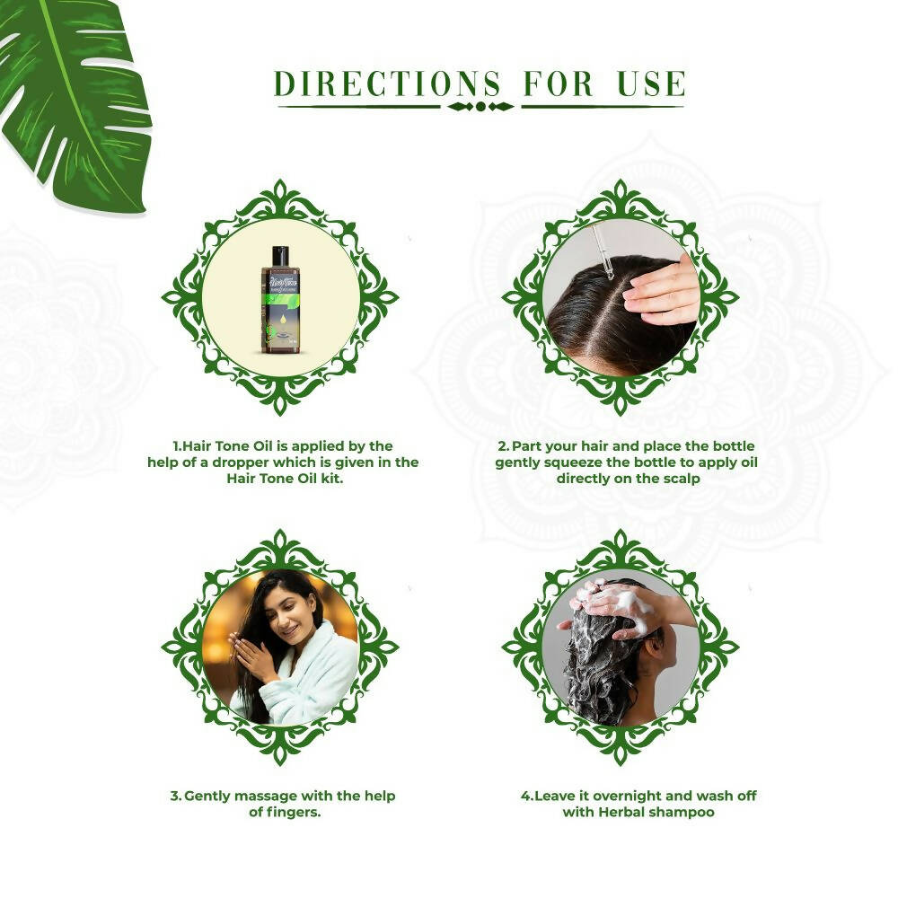 Pharma Science Hair Tone Ayurvedic Hair Oil for Hair Growth | Grab2Buy