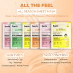 Sanfe Instant Oil Control Papaya Facial Mask