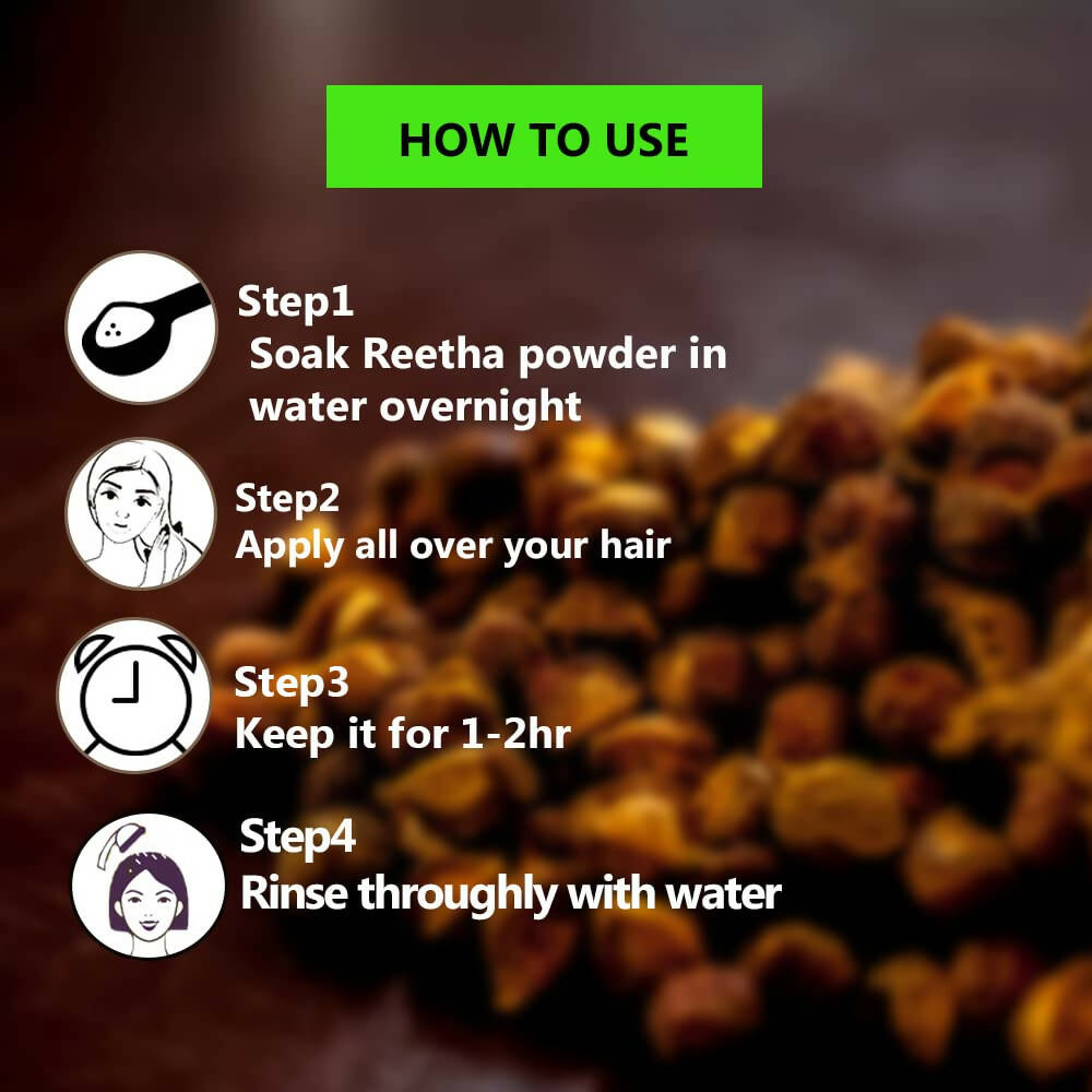 Syndy Pharma Reetha Powder for Hair | Grab2Buy