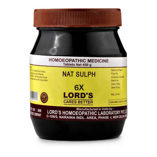 Lord's Homeopathy Nat Sulph Biochemic Tablets | Grab2Buy