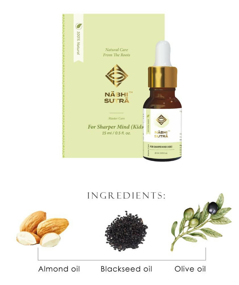 Nabhi Sutra Brain Development (Kids) - Belly Button Oil | Grab2Buy