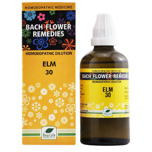 New Life Homeopathy Bach Flower Remedies Elm Dilution | Grab2Buy