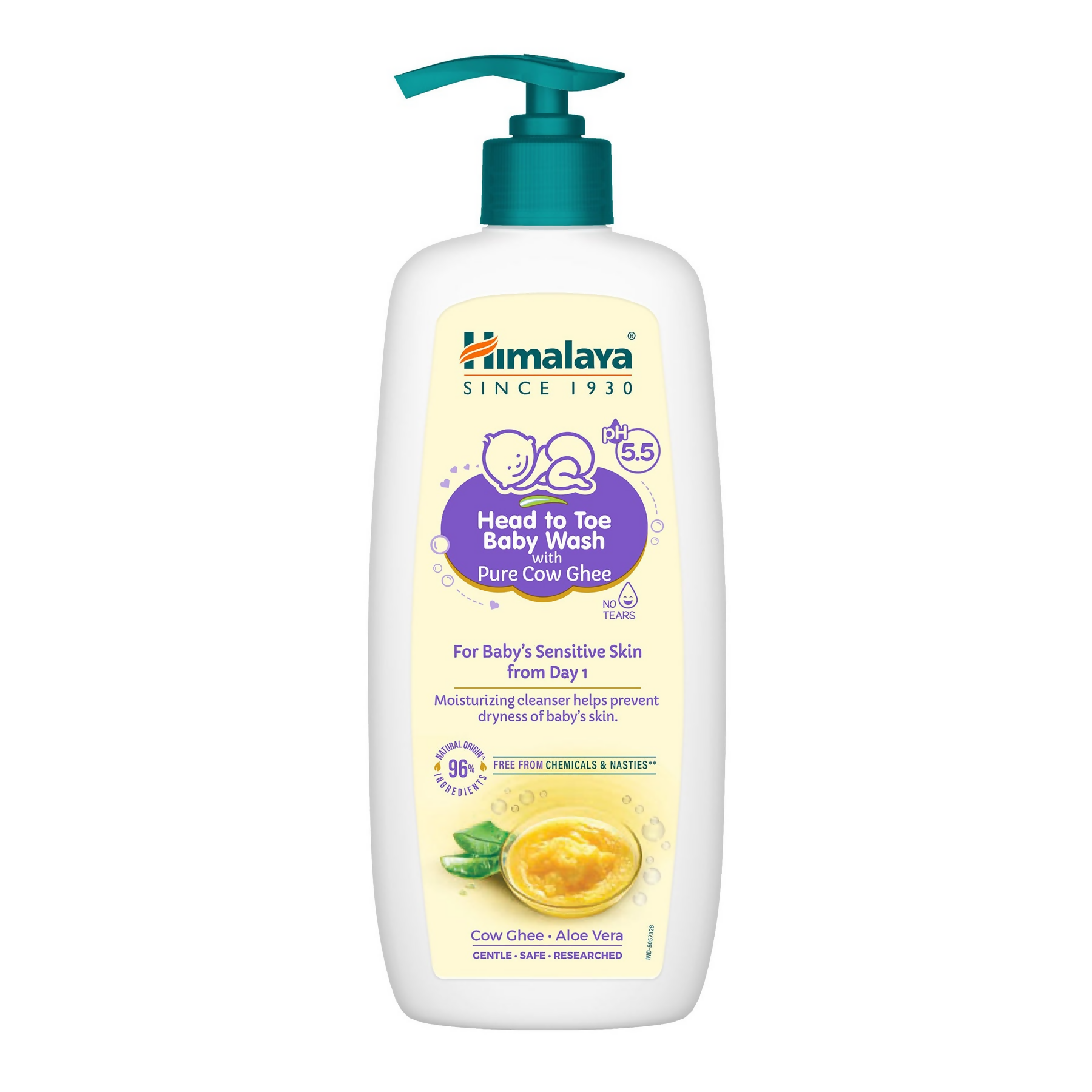 Himalaya Herbals Head to Toe Baby Wash with Pure Cow Ghee | Grab2Buy