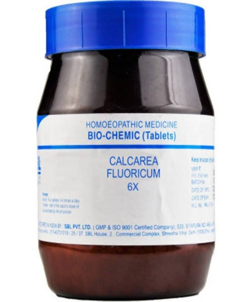 SBL Homeopathy Calcarea Fluorica Biochemic Tablet | Grab2Buy