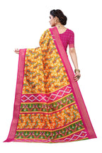 Vamika Mustard Linen Jari Border Saree (JANKI MUSTARD) | Grab2Buy