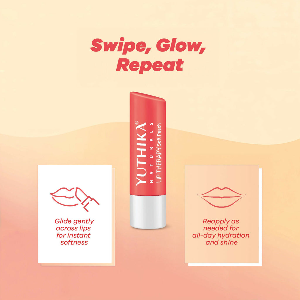 Yuthika Moisturizing Lip Balm – Soft Peach | Grab2Buy