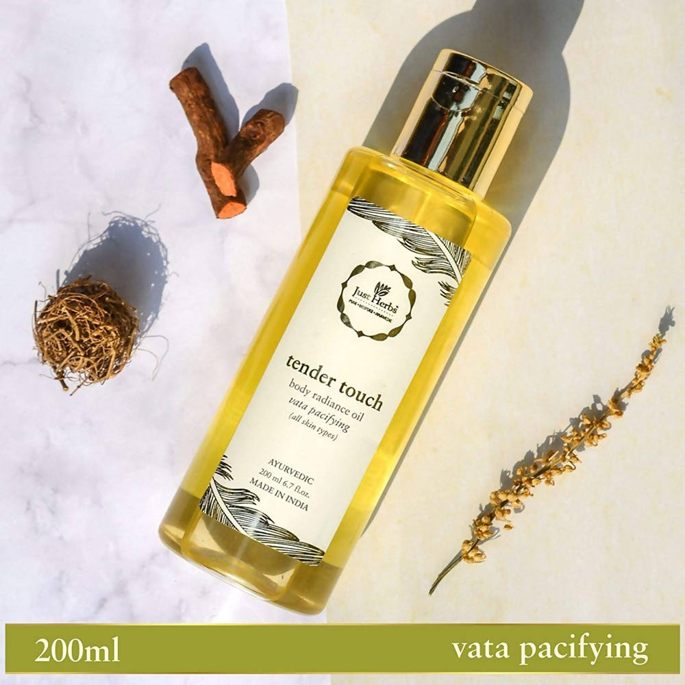 Just Herbs Tender Touch Body Radiance Oil | Grab2Buy