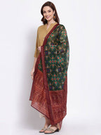 Myshka Women's Latest Multi Cotton Silk Printed Casual Dupatta | Grab2Buy