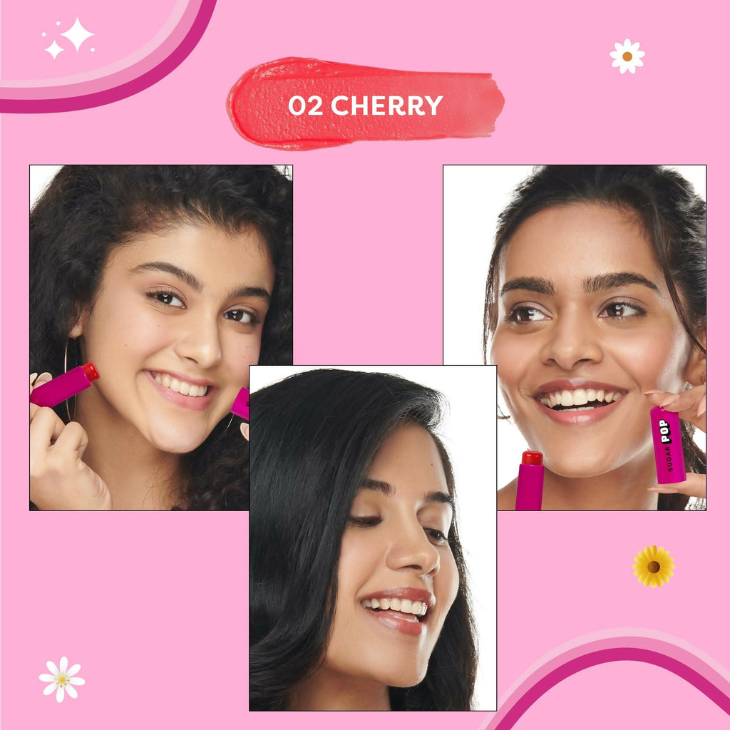 SUGAR POP Nourishing Lip Balm - 02 Cherry | Grab2Buy