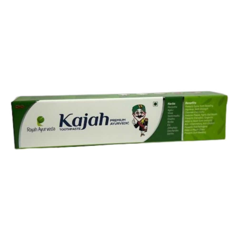 Rajah Ayurveda Kajah Premium Ayurvedic Tooth Paste | Grab2Buy