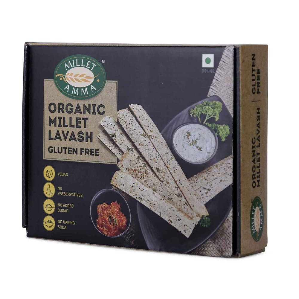 Millet Amma Organic Millet Lavash (Gluten Free) | Grab2Buy