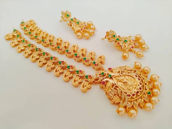 Multicolor Temple Bridal Jewelry | Grab2Buy
