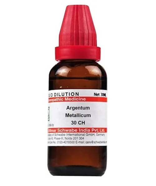 Dr. Willmar Schwabe India Argentum Metallicum Dilution | Grab2Buy