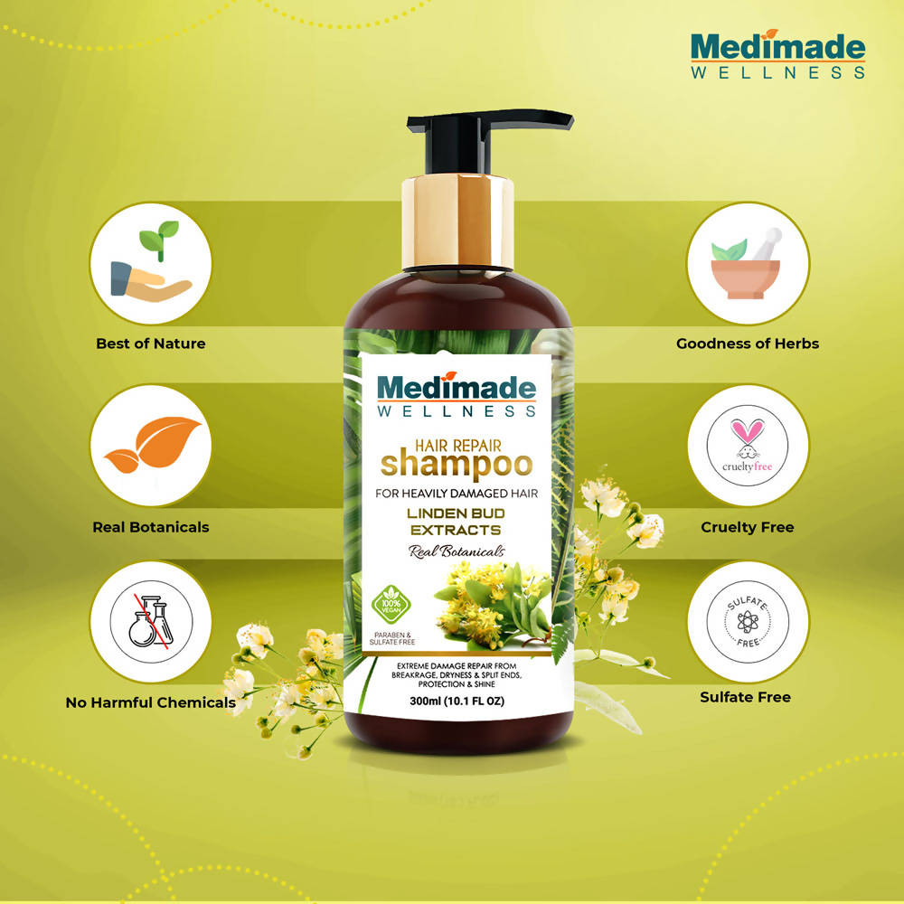 Medimade Wellness Hair Repair Shampoo with Linden Bud Extracts | Grab2Buy
