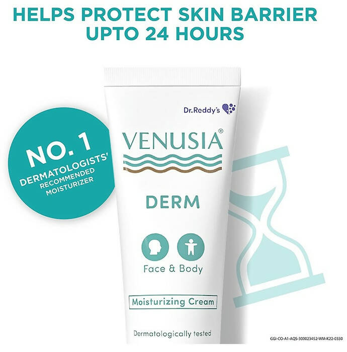 Dr. Reddy's Venusia Derm Moisturizing Cream For Face & Body | Grab2Buy