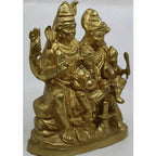 Chahat Premium Living Brass Shiv Parivar | Grab2Buy