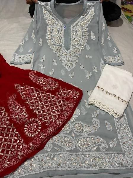 Arfa Fashion House New Collection Of Chikankari Gota Patti Lovers | Grab2Buy