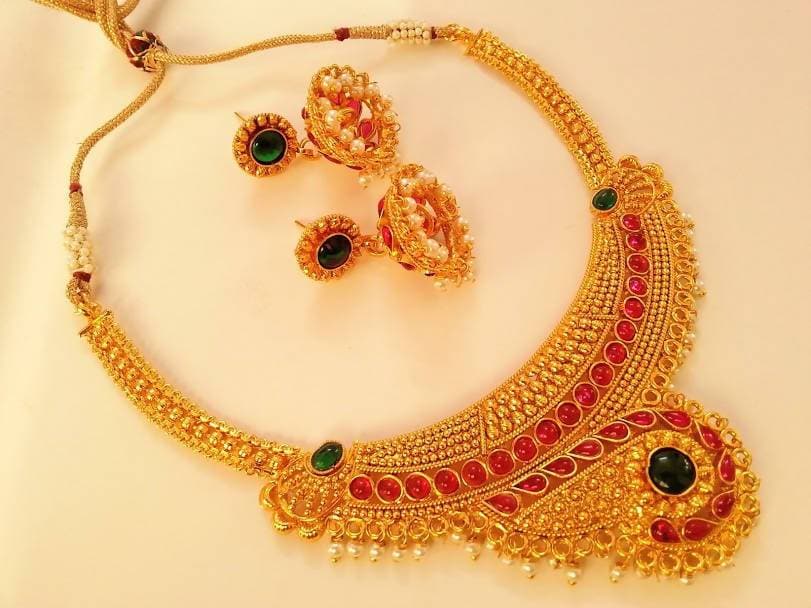Multicolor Kemp Necklace Set For Women | Grab2Buy