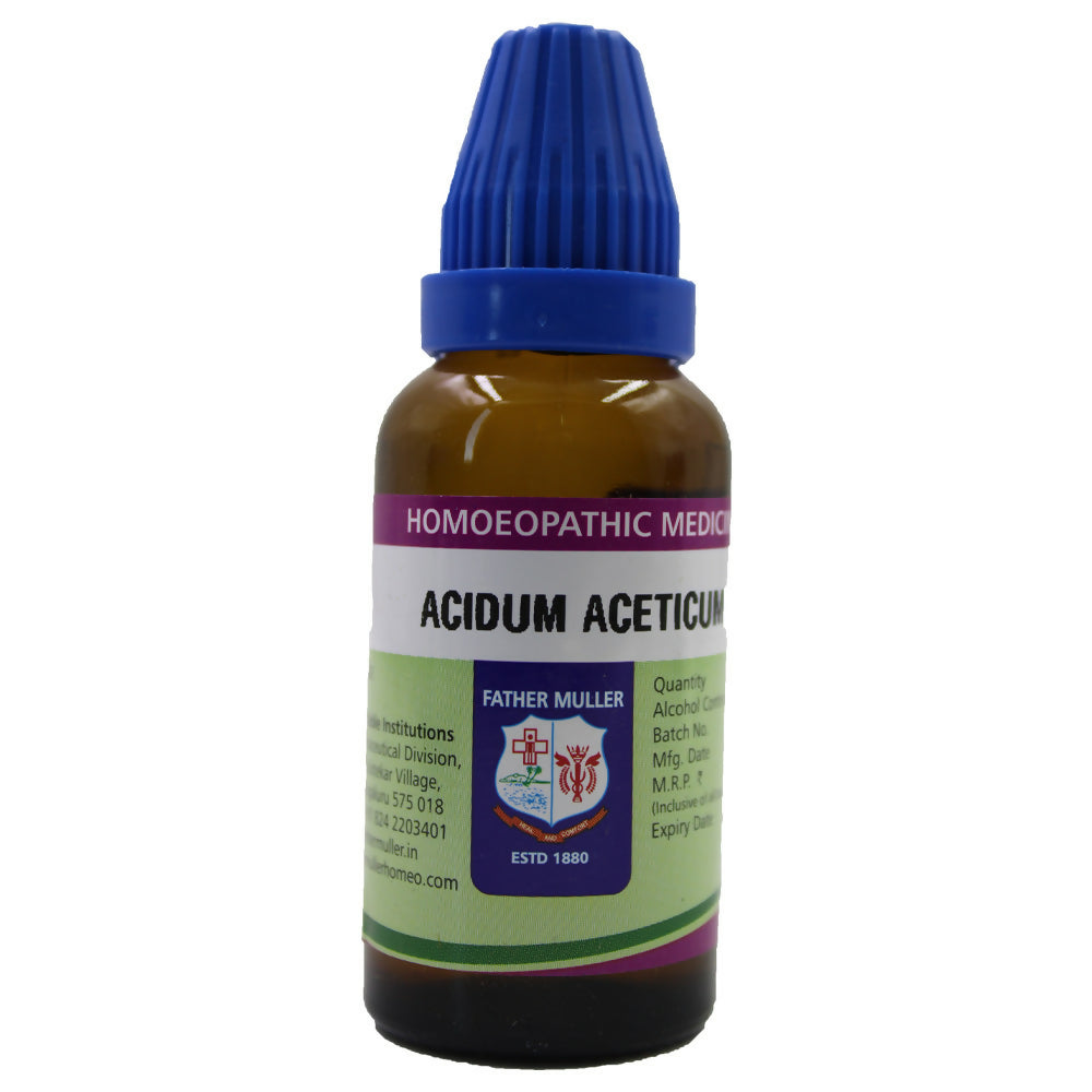 Father Muller Acidum Aceticum Mother Tincture Q | Grab2Buy