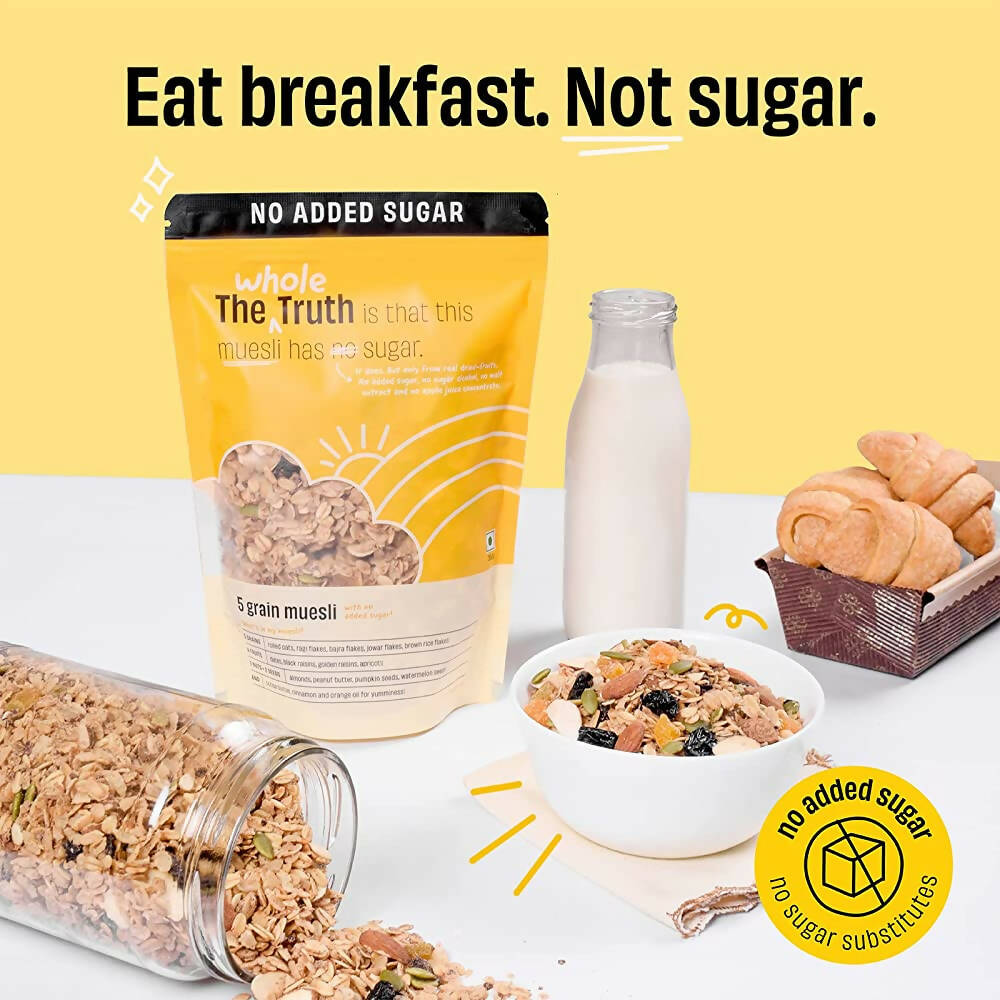 The Whole Truth 5 Grain Muesli (No Added Sugar) | Grab2Buy