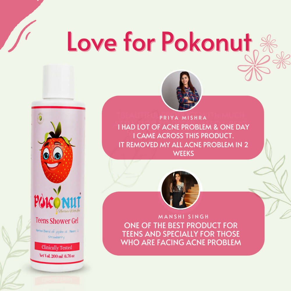 Pokonut Herbal Teen Shower Gel | Grab2Buy