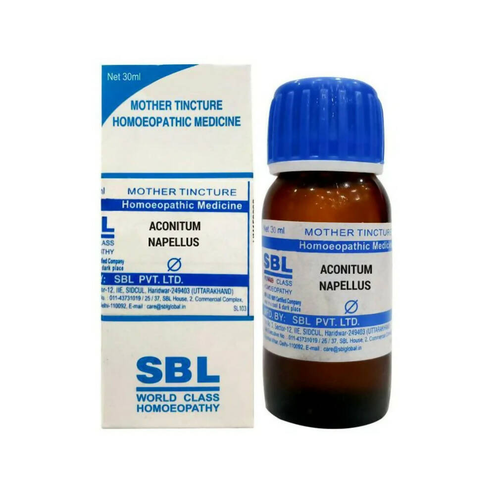 SBL Homeopathy Aconitum Napellus Mother Tincture Q | Grab2Buy