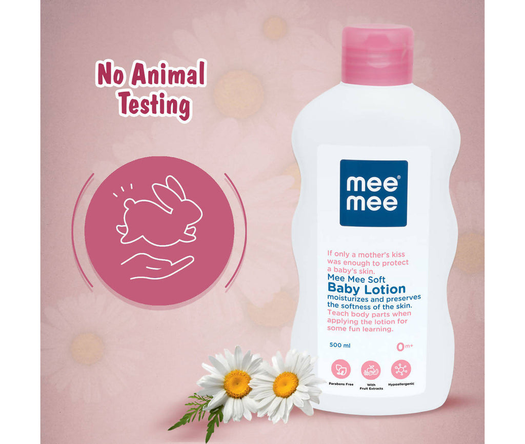 Mee Mee Soft Baby Lotion For 24Hrs Moisturization With Chamomile & Fruit Extracts | Grab2Buy