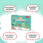 ClassMonitor English Grammar Learning Kit with Free Mobile App Skill Booster Learning Kit for kids of Age 5 - 8 Years