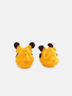 Chutput Kids Woollen Hand Knitted Giraffe Detailed Booties - Yellow | Grab2Buy