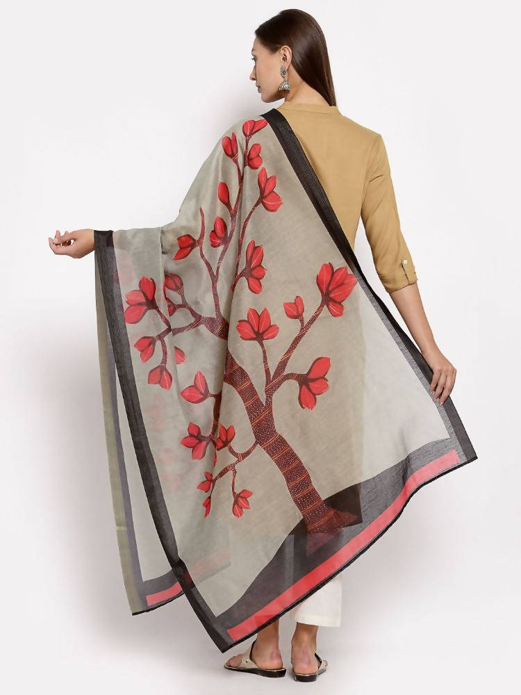 Myshka Women's Multi Cotton Print Casual Dupatta | Grab2Buy